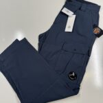 CP Company 093A  50 Fili stretch Cargo Pant in Blue / 891