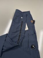 CP Company 093A  50 Fili stretch Cargo Pant in Blue / 891 - Image 6