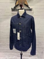 CP COMPANY 3/1 Denim worker Jacket in indigo blue. - Image 3