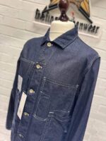 CP COMPANY 3/1 Denim worker Jacket in indigo blue. - Image 6