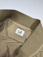 C.P. COMPANY 182A  NYCRA-R BOMBER JACKET IN VINTAGE KHAKI - Image 4