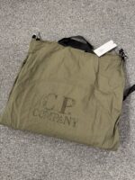 CP COMPANY 255A BAG/ BACKPACK - PLAIN PAPER TOUCH IN IVY GREEN  -Multiple ways to wear/use - Image 2