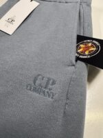 CP Company 046A Bermuda shorts in diagonal fleece - Stormy Weat grey  / 872  - Large / w34”. - Image 6