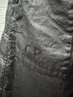 CP COMPANY 203A Lino Wax Overshirt in Black - Image 8