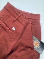 CP Company 127A Satin Stretch Cargo Pants in Sable bronze brown - Image 4
