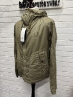 C.P. COMPANY 202A Lino-wax Goggle jacket in - Image 19