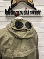 C.P. COMPANY 202A Lino-wax Goggle jacket in - Image 20