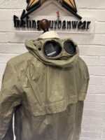 C.P. COMPANY 202A Lino-wax Goggle jacket in - Image 22
