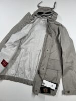 CP Company 217A waterproof goggle jacket in toob two - Vintage khaki / 327 - Image 5