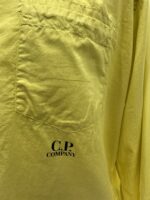 CP Company 248A Mussola light cotton long sleeve shirt in yellow  - Large  / 23” P2P - Image 2