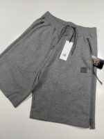 CP COMPANY METROPOLIS 015A PERTEX STRETCH FLEECE MIXED CARGO SHORTS IN - Image 10