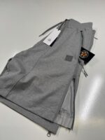 CP COMPANY METROPOLIS 015A PERTEX STRETCH FLEECE MIXED CARGO SHORTS IN - Image 14