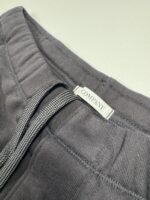 CP Company 046A Bermuda shorts in diagonal fleece - Black / 999 - Image 3
