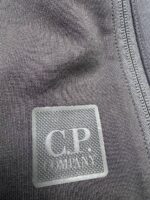 CP COMPANY METROPOLIS 015A PERTEX STRETCH FLEECE MIXED CARGO SHORTS IN BLACK - Image 6