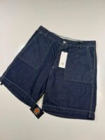 Cp Company 158A Bermuda Cargo Shorts in Denim  Blu 3/1 -   Size 48 / fitting w32”- W34”