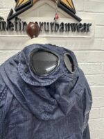 C.P. COMPANY 202A Lino-wax Goggle jacket in - Image 6