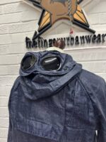 C.P. COMPANY 202A Lino-wax Goggle jacket in - Image 10