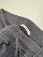 CP COMPANY 100B JOGGING PANT IN COTTON DIAGONAL FLEECE - BLACK / 999 - Image 4