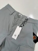C.P COMPANY 043A METROPOLIS TECNICAL PANAMA BERMUDA CARGO  SHORTS IN GREY - Image 3
