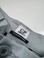 C.P COMPANY 043A METROPOLIS TECNICAL PANAMA BERMUDA CARGO  SHORTS IN GREY - Image 4