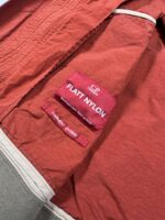 CP Company 296A Flatt Nylon Bomber Jacket in Ketchup   -   Large / 24” p2p - Image 4