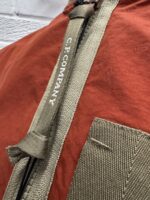 CP Company 296A Flatt Nylon Bomber Jacket in Ketchup   -   Large / 24” p2p - Image 9