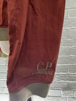 CP Company 296A Flatt Nylon Bomber Jacket in Ketchup   -   Large / 24” p2p - Image 10