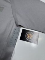 CP COMPANY 020A Metropolis Series Mercerized Jersey Logo T-Shirt In Grey -   XS / P2P 19" - Image 2