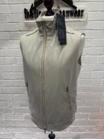 Paul & Shark 4x4 stretch typhoon 20000 gilet vest in ivory     -    Medium / P2P 21” - Image 5