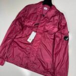 CP Company 113A CS ll collared Overshirt in Red Bud