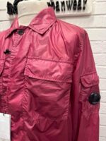 CP Company 113A CS ll collared Overshirt in Red Bud - Image 2