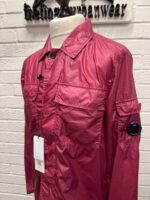 CP Company 113A CS ll collared Overshirt in Red Bud - Image 4