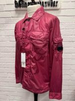 CP Company 113A CS ll collared Overshirt in Red Bud - Image 6