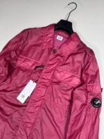 CP Company 113A CS ll collared Overshirt in Red Bud - Image 7