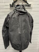 CP Company 217A waterproof goggle jacket in toob two - Raven Grey / 985 - Image 11