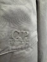 CP Company 207A Cotton/Linen overshirt in Vintage Khaki / 327  •  XXL. / P2P 26”. - Image 7