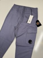 CP COMPANY 017A DIAGONAL RAISED FLEECE JOGGING PANTS IN LAVENDER - Image 5