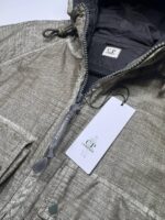 CP Company 222A Rafia Hooded jacket in Green -  Large. / 23” p2p - Image 6