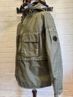 CP Company 222A Rafia Hooded jacket in Green -  Large. / 23” p2p - Image 10
