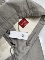 CP Company 218A waterproof bomber jacket in blue toob two - Vintage Khaki  -   XL  / P2P 25” - Image 4