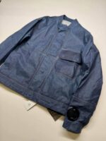 CP Company 218A waterproof bomber jacket in blue toob two - Large / P2P 24” - Image 2