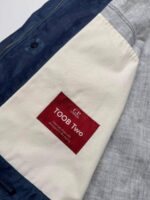 CP Company 218A waterproof bomber jacket in blue toob two - Large / P2P 24” - Image 5