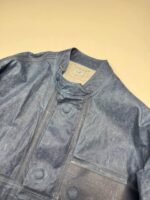 CP Company 218A waterproof bomber jacket in blue toob two - Large / P2P 24” - Image 9