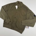 CP COMPANY 010A Chrome R bomber Jacket in Ivy Green  -     XL / 24.5” P2P