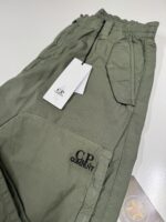 CP Company 272A Cargo Pants in Cotton rip-stop -  Green Thyme / 669 - Image 5