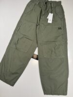 CP Company 272A Cargo Pants in Cotton rip-stop -  Green Thyme / 669 - Image 6