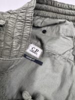 CP Company 272A Cargo Pants in Cotton rip-stop -  Green Thyme / 669 - Image 3