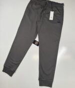 CP COMPANY 100B JOGGING PANT IN COTTON DIAGONAL FLEECE - DK GREY  / 935 - Image 3