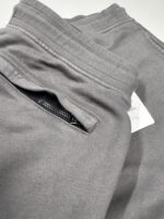 CP COMPANY 100B JOGGING PANT IN COTTON DIAGONAL FLEECE - DK GREY  / 935 - Image 6