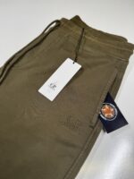 CP COMPANY 100B JOGGING PANT IN COTTON DIAGONAL FLEECE - IVY GREEN  / 683 - Image 2